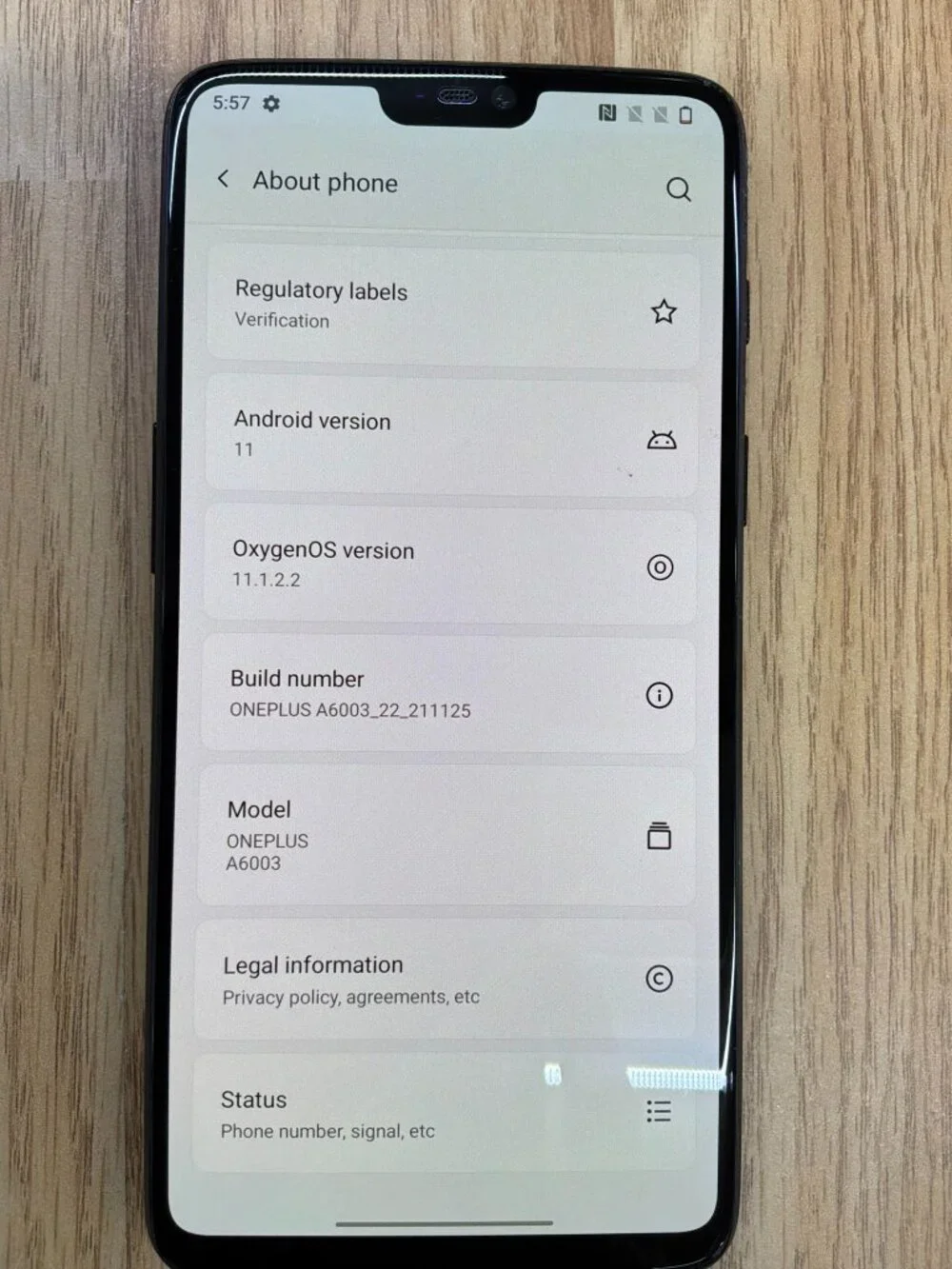 OnePlus 6 64GB Unlocked Android Smartphone 6GB RAM Snapdragon 845
